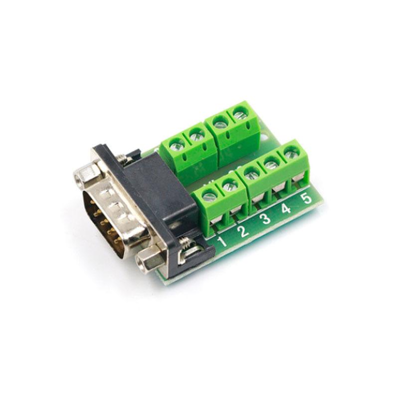 Db9 Serielle Com-Übertragung Lötterminals Ohne Lötung Rs232 Stecker mit Rückseitiger Schraube DIY