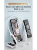 Private Mold Wireless Sound Card & Headset: English Version, All-in-One Microphone with Noise Reduction, Remote Control, and Monitoring Features.