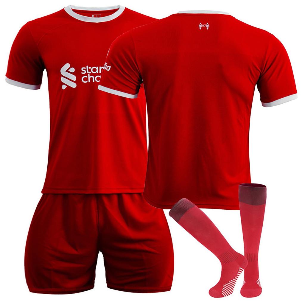 2324 Liverpool-Home Jerseys Children's Football Training Suit Set