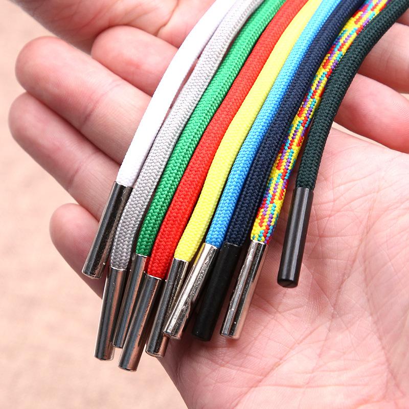 Sweater Hat Drawstring Sweatpants Rope Waist Strap Versatile Men'S And Women'S Decorative Personality Round Flat Hat Rope Accessories