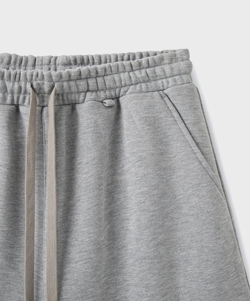 Beulaendideu Bermuda Carpenter Sweat Shorts [Melange Gray]