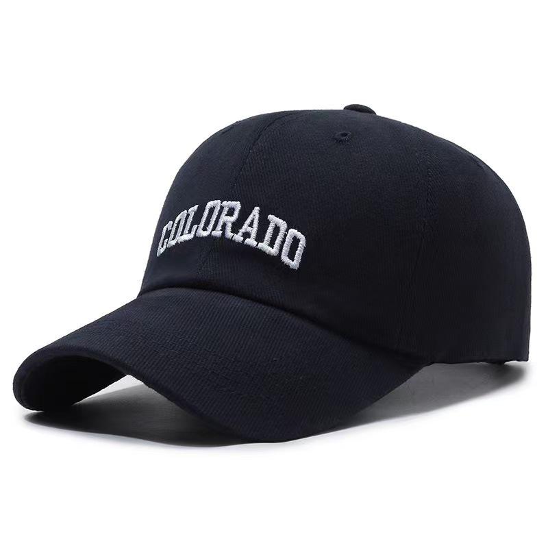 Big head circumference sun hat big brim sun protection hat adult embroidery women's baseball cap sun shade big brim men's and women's models