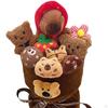 Floral Arrangement with Plush Doll for Special Occasions