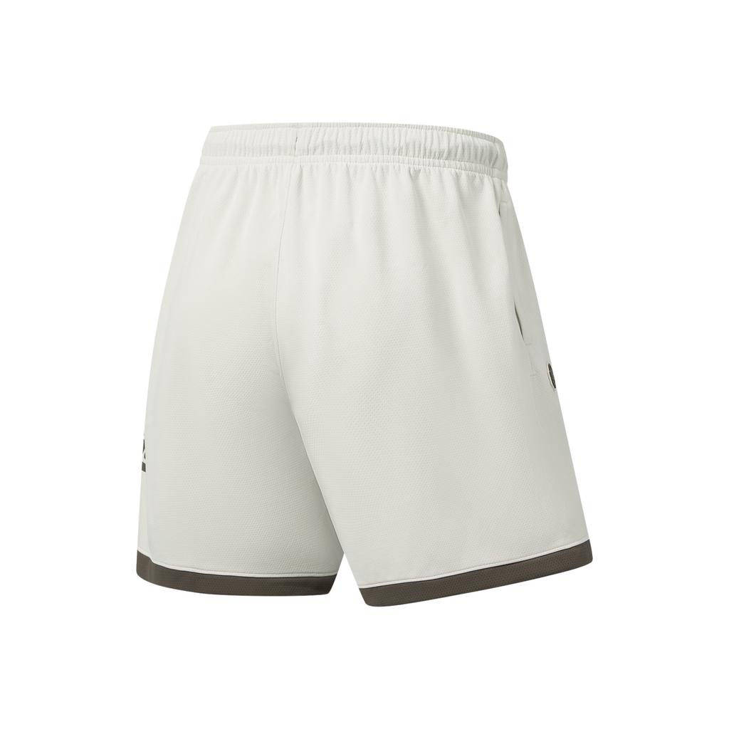 Li-Ning Basketball Series Color Block Letter Minimalist Versatile Basketball Shorts Men Shorts AAPW169-3