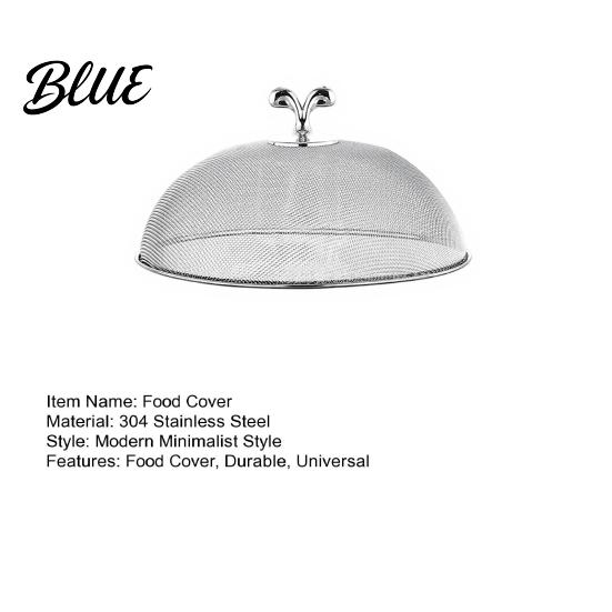 Breathable Dish Covers Cover with Gathering Steel Stainless for Outdoor Mesh Food Handle Insect Control Essential Picnic Accessories Tent