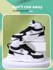 Scarpe da Skate Impermeabili in Pelle High-Top per Bambini Bobodou - Collezione Autunno 2025 per Ragazzi