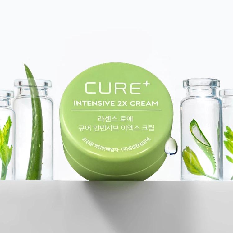 [CURE] Intensive 2X Cream 3.5g Mini | Kim Jeong Moon Aloe Ultra-Hydrating Balm, K-Beauty