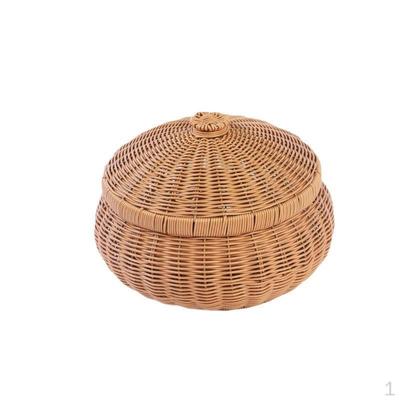 Coș în formă de dovleac Multifunctional Organizator Decorat Portable Picnic Food Depozitare pâine
