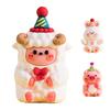 Cartoon Animal Figurine Decorative Cute Soft Plastic Animal Ornament for Birthday Party Desktop