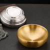 Double Layer Korean Stainless Steel Bowl Large Capacity Salad Bowl Cold Noodles Bowl  Restaurant
