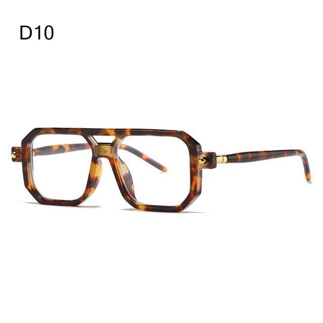 

Женские солнцезащитные очки с двойным мостом в стиле ретро, ​​модные леопардовые солнцезащитные очки, модные уличные солнцезащитные очки, мужские солнцезащитные очки