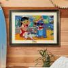 Tenyo In Film Art Gallery Jigsaw Puzzle Disney Stitch Includes Hanging and Special Emblem (Tenyo) [Made Japan] 200-Piece (22.5x32cm) D-200-916 Glue,