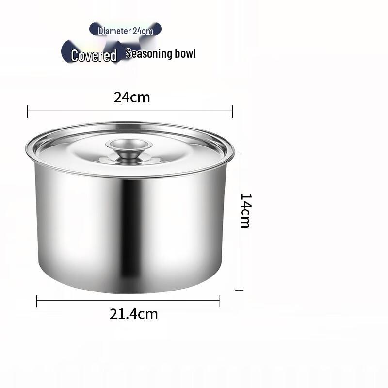 MOLUONA 304 Stainless Steel Mixing Bowl with Lid