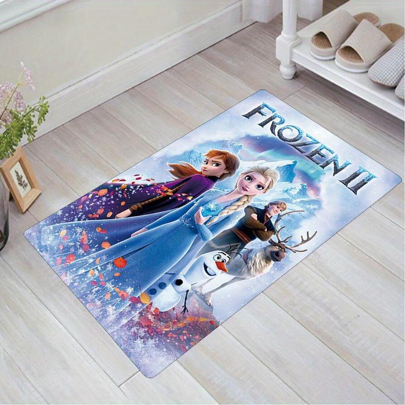 

1pc Disney Frozen Pattern Carpet Area Rug Non-slip Carpet Hand Washable Floor Mat Suitable For Living Room Bedroom Home Decor Room Decor 60cm by 90cm