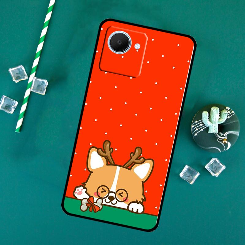 Süßer Cartoon Corgi Für Realme 15 14 13 12 11 10 Pro Plus C65 C67 C63 C61 C55 C51 C53 C35 C75 GT6 GT7 Pro Hülle