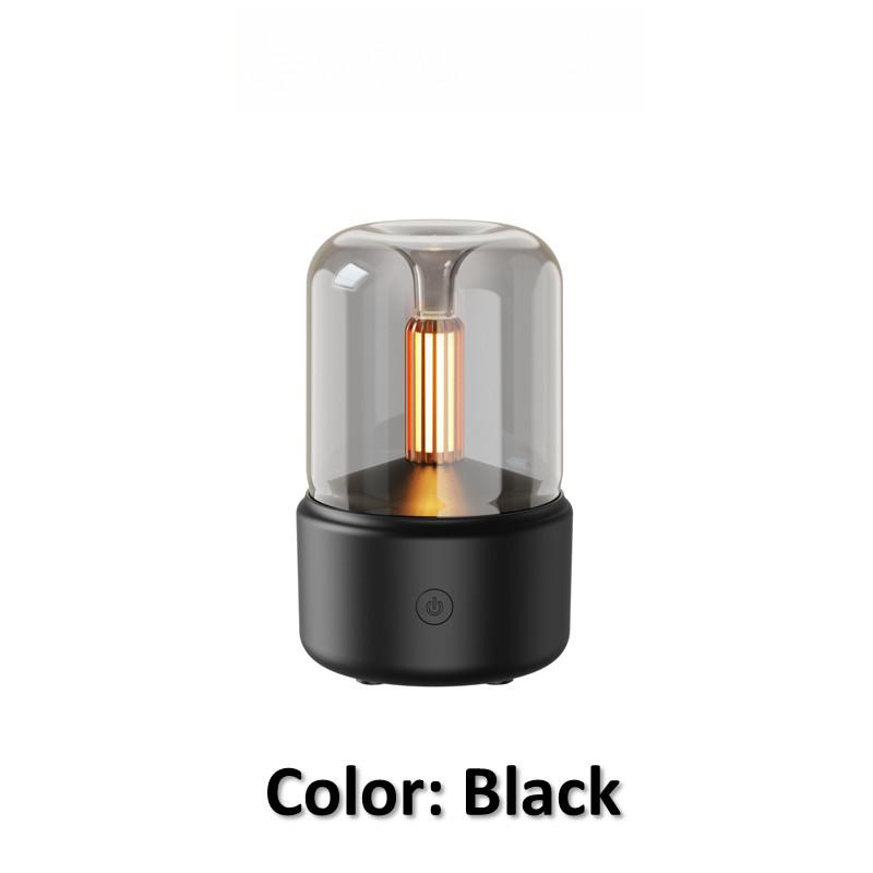 120ml Large Water Tank Capacity Aroma Diffuser Portable Air Humidifier Electric USB Candlelight Air Purifier