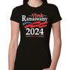 Vivek Ramaswamy 2024 Truth Campaign American Flag Women Junior T Shirt
