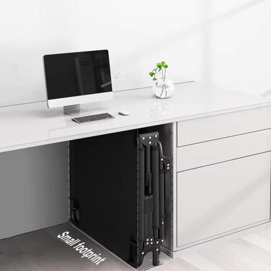 Kempingová skládací postel Nastavitelná 4-polohová pro dospělé Sklápěcí skládací lehátko s polštářem Venkovní lehátko Spací postel