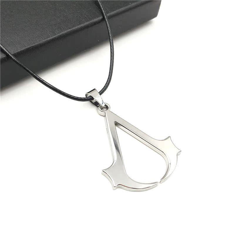 

Anime Game Alloy Necklace Pendant Jewelry серебряный