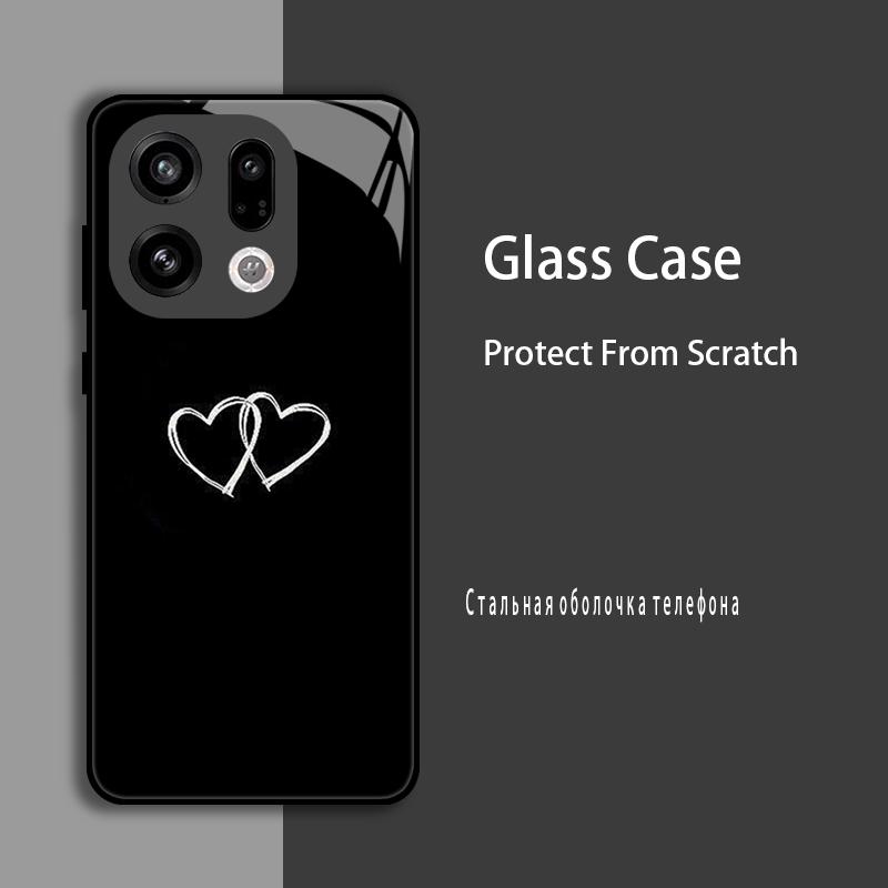 For OPPO Find X9 X 9 Pro Case Cover Tempered Glass Case Hard Shockproof Coque Bumper For OPPO Find X8S X8 Ultra Protect Case