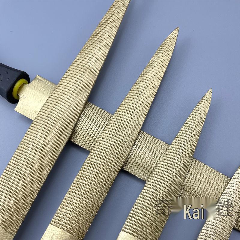 Gold Wood Rasp File - Fine & Coarse Tooth Semicircular Woodworking Tool