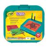 CRAYOLA Create & Carry 2-in-1 Desk & Art Case, 44-Piece Set