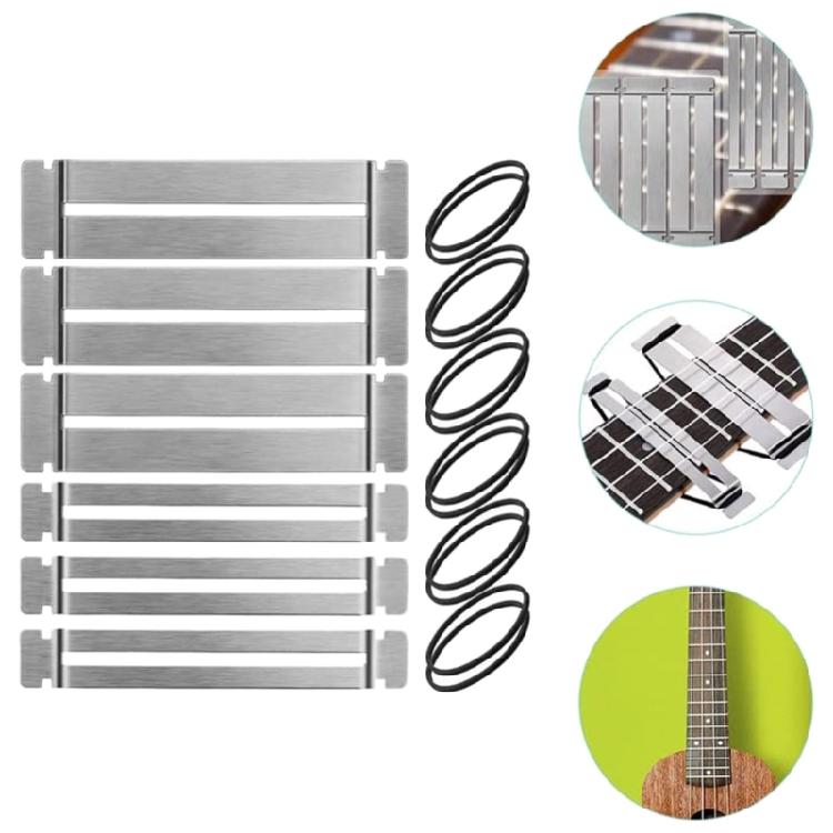 Guitar Stainless Steel Sanding Wire Protector Guitar Bass Fingerboard Protector