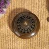 Household Copper Incense Burner Indoor Incense Burner Holders Craft Decoration (3.5 Inches)