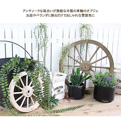 Murataya Sangyo Wood Wheel S White 6323 White (02)