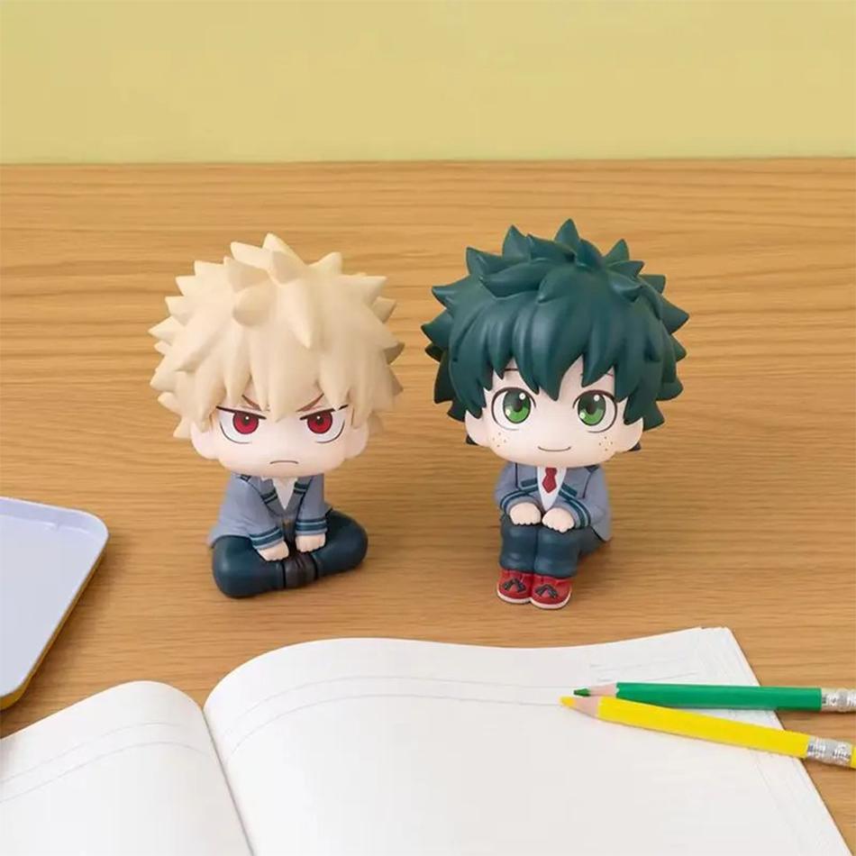 My Hero Academia Chibi Figurine - Izuku Midoriya / Tomura Shigaraki / Katsuki Bakugo / Shoto Todoroki - Anime Action Figure Toy