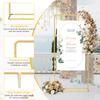 Metal Wedding Decoration Sign Stand Adjustable Welcome To Our Wedding Sign Holder Seating Chart Stand Easel for Party Display