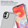 For Samsung Galaxy A04e 4G/M04 4G/F04 4G Case Crystal Clear PC+TPU Anti-Scratch Phone Cover