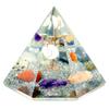 Orgonite Pyramid 7-Sided Gemstone Wisdom Tree 90 mm