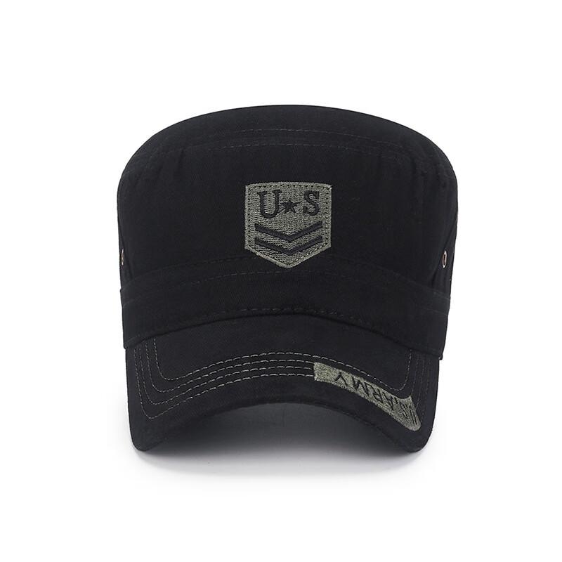 

Men s Outdoor Cotton Flat Top Cap Adjustable