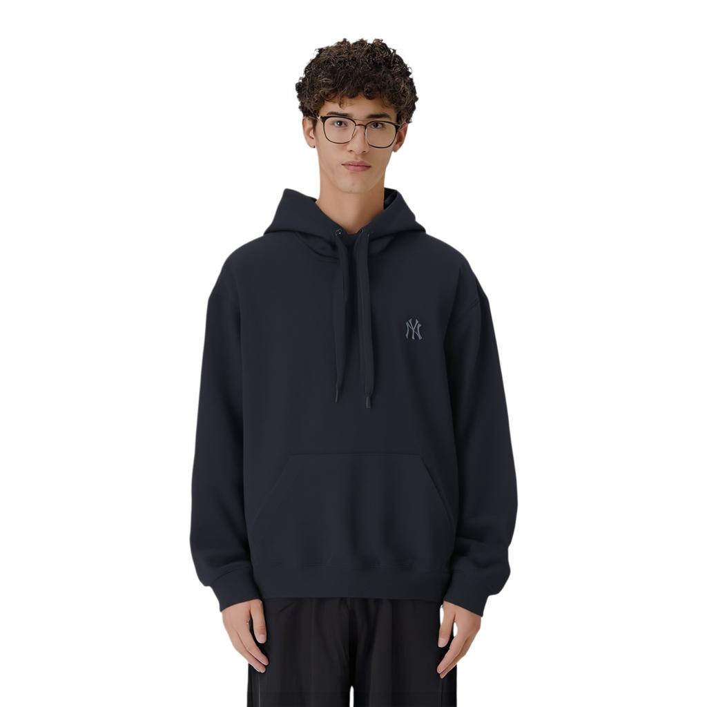 MLB New York Yankees SS26 Loose Fit Solid Color Hoodie Unisex hoodies 3AHDB0161-50BKS