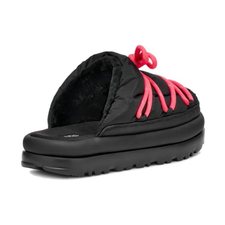 New UGG Spaceslider Tech Slide 'Black' Women's 1143951-BLK