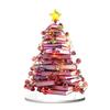 Office Desk Xmas Ornament Cartoon Christmas Coffee Cup House Ornaments, 2D Acrylic Tree Tabletop Unique Holiday Keepsake Decor, Mini Home Decor