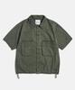 ESPIONAGE Jungle Fatigue S/S Outer Shirt Olive