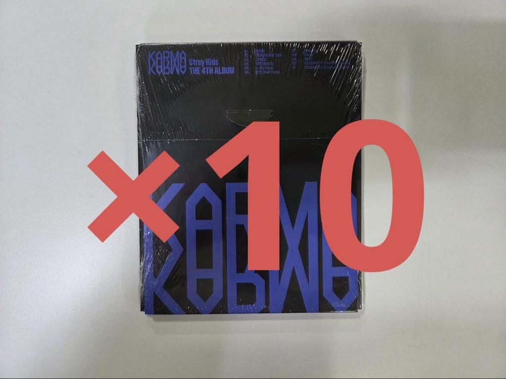 [USED] Stray Kids KARMA compact ver. 10 pieces