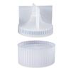 Storage Box Silicone Mold Round Striped Candle Jar Box Design Epoxy Clay Mold