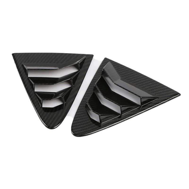 Cars Accessories Car Decoration Rear Side Louvered Decorative Cover For Toyota Corolla Car Styling