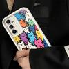 Cartoon Cute Cats Theme Soft Phone Case for Samsung Galaxy S26 Ultra S25 Edge S24 S23 S22 Plus S21 S20 FE 5G Shell Silicone Fund