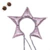 Elegant Star Headband Photography Props Sparkling Adjustable Glitter Hat Soft Children Size Party Accessories Children Shows