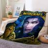 Adventure Game W-Warcraft Blanket For Sofa Office Bed Plane Travel Sleep Read Relax Camping Soft And Warm