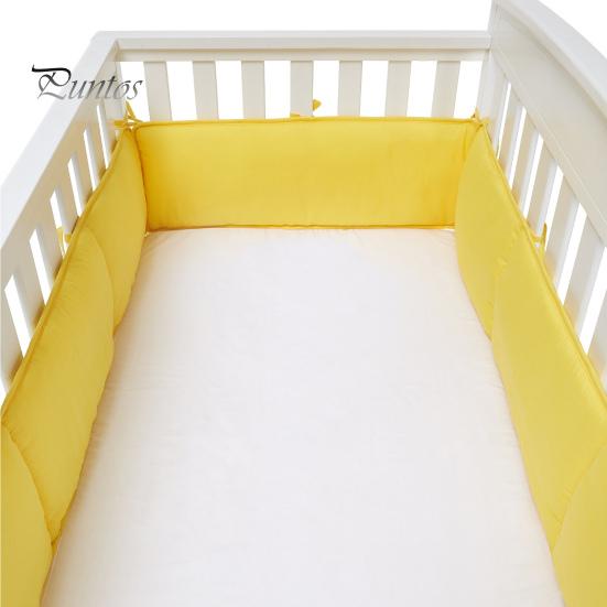 4 Pcs Bed Fence Breathable Mesh Liner Anti-Collision Cushioned Pads Easy To Install Soft Padding for Sides Padded Covers