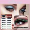 West Month Self Adhesive Eyeliner Stickers Six Pairs For Dramatic Eye Makeup Looks