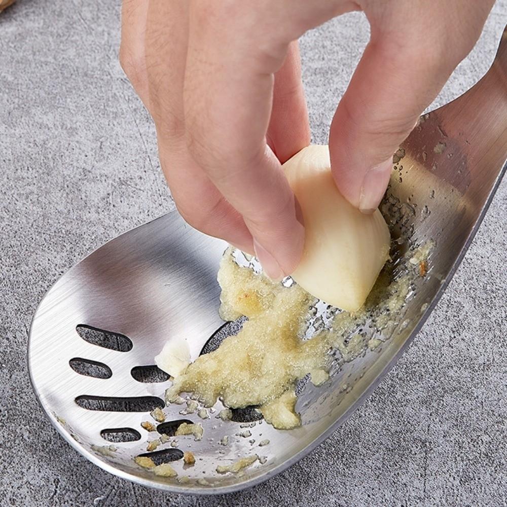 Multifunktionell Ingefära Vitlök Rivjärn Murslev Förtjockat Grönsaksrivjärn Vitlökshantering
