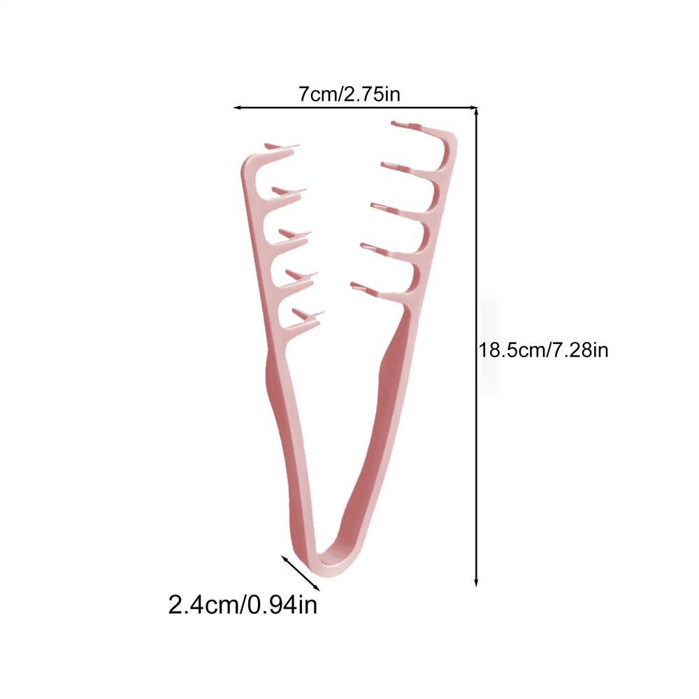 Wide Tooth Hair Comb Volumizing Male styling hair slit comb Pong Hair Root Comb Fluffy comb hair comb Styling Volumizing Tool