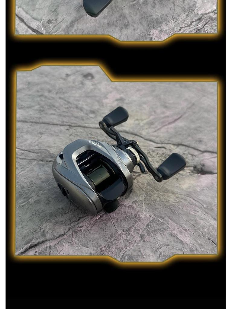 SONIC Smart DC Baitcasting Reel: Electronic Brake, Micro Lure, Beginner-Friendly, Anti-Backlash, All-Purpose Long Cast Drum Reel.
