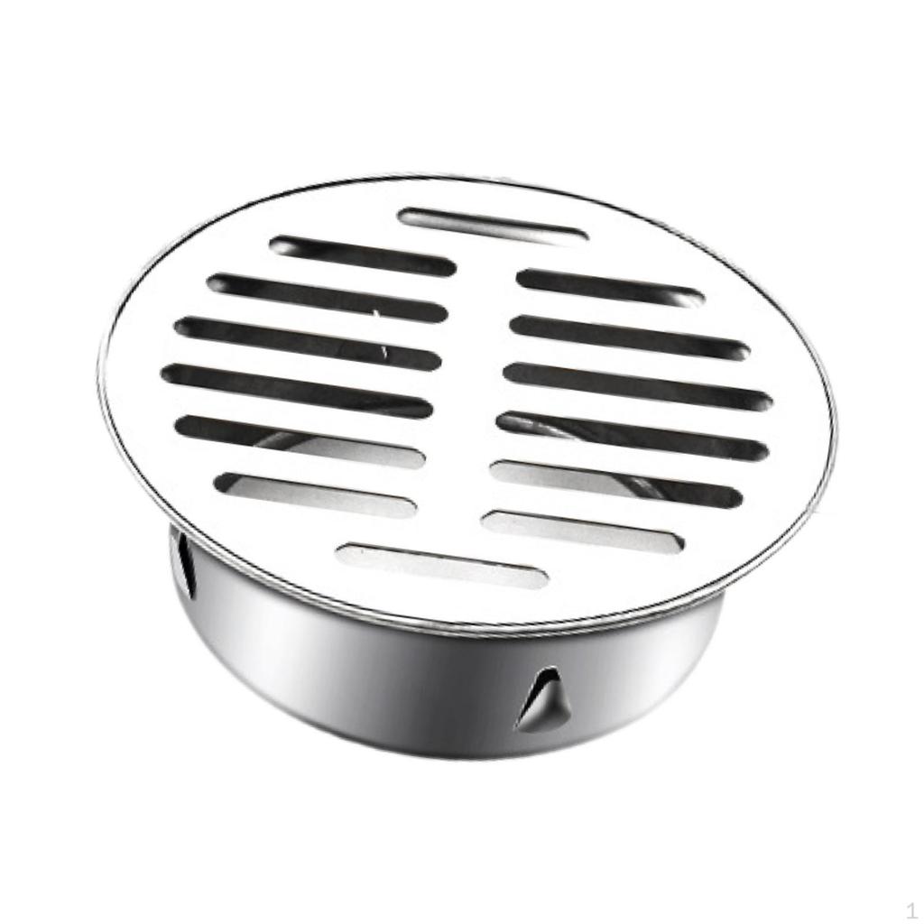 Runder Ablaufrostabdeckung, Bodenfilter für Küche und Außenbereich